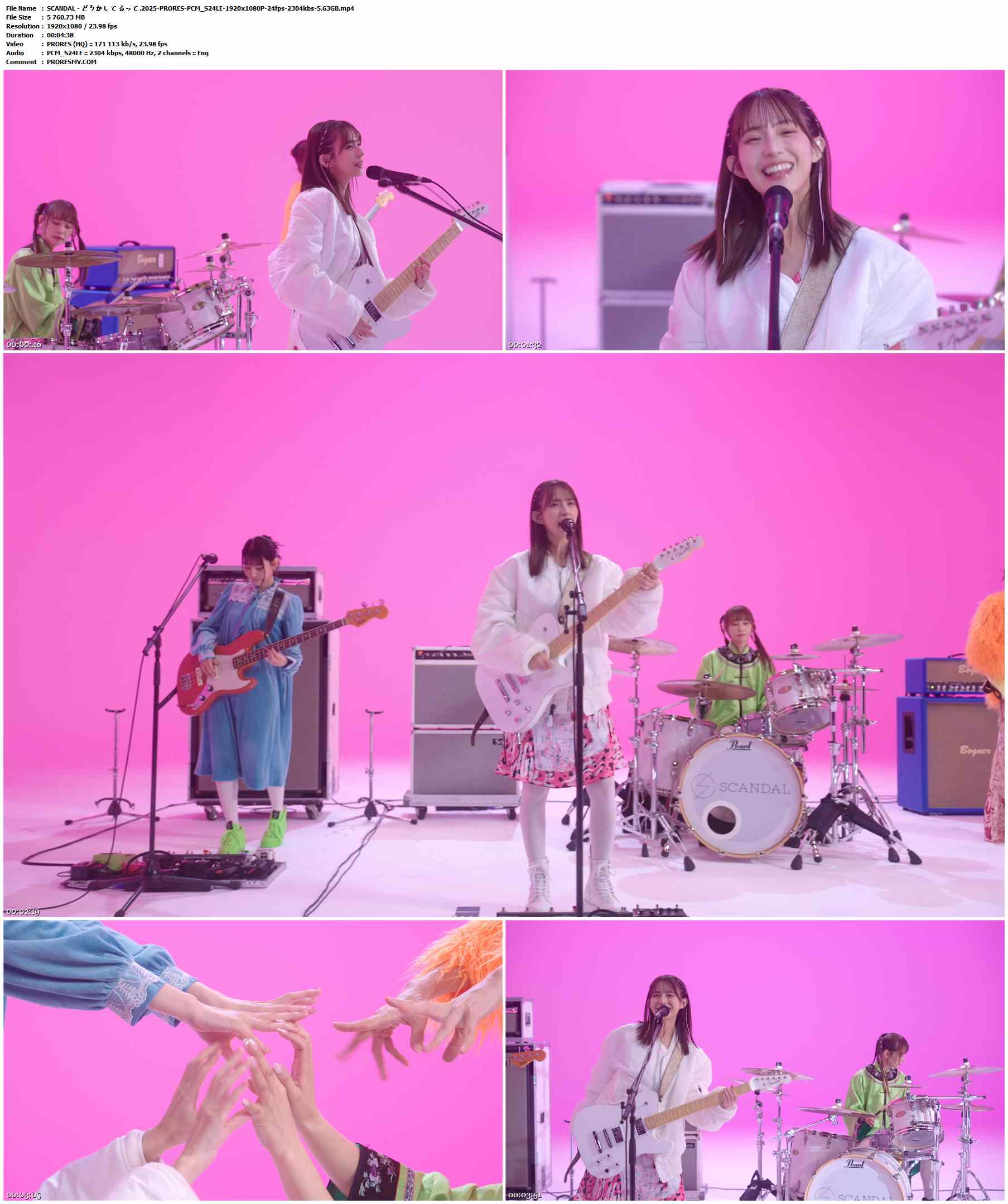 SCANDAL - どうかしてるって.2025-PRORES-PCM_S24LE-1920x1080P-24fps-2304kbs-5.63GB官方MV_高清MV